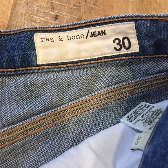 NWT rag & bone Lou high rise jean shorts 30 - Picture 4 of 8